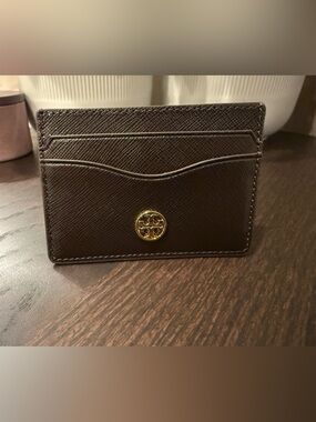 Tory Burch Patent Leather Card Holder